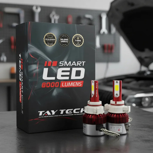 Lâmpada Smart Led Tay Tech H13 8000 Lúmens H13