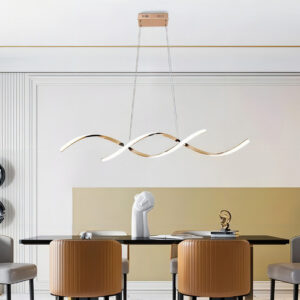 Lustre Pendente Teto Sala Dna Led 35w 3 Em 1 Cinderella Rose 127/220v Rose Gold 127/220v Rose Gold