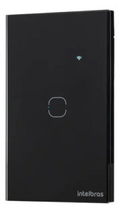 INTERRUPTOR SMART ZIGBEE TOUCH 1 PRETO EZS 1001 INTELBRAS