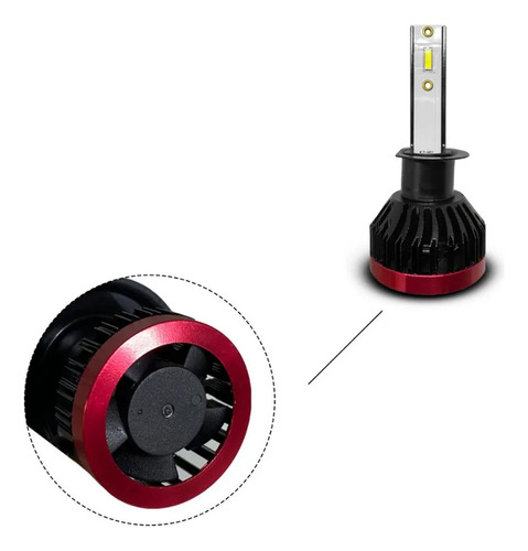 Lâmpada Led Tay Tech K2 H27 9000 Lumens Veicular H27