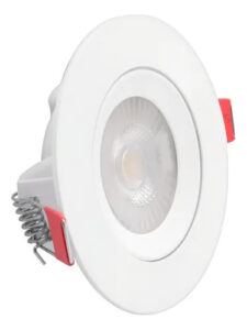 Kit 4 Spots Led Embutir Redondo 5w Branco Quente 5w Branco