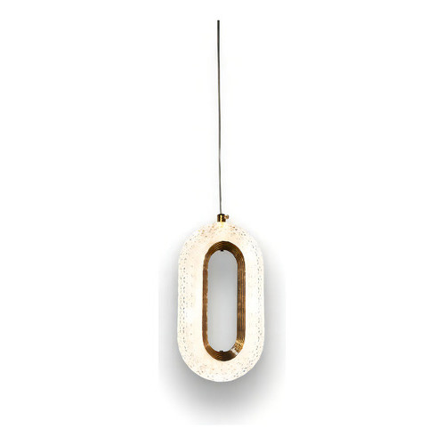 1050601505d9a18c259d97617353d28a.jpeg Redtun Pendente Oval Cristal Unidade 1 Dourado Branco-quente 3000 K