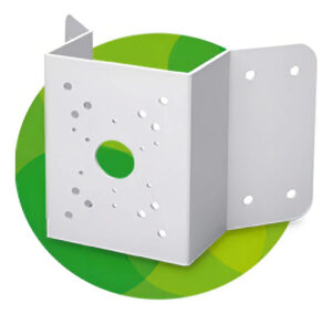 Suporte De Quina Para Speed Dome Xsd 401 Intelbras Branco