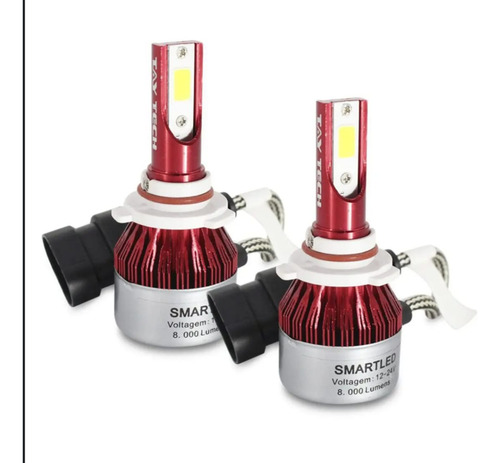 Lâmpada Tay Tech Smart Led 8000 Lúmens Hb3 6000k Hb3 - 9005