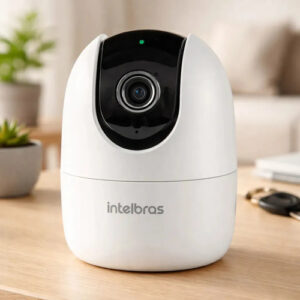 Câmera Inteligente Wi-fi Smart 360° Im4 3mp Intelbras Branco