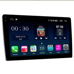 Central Multimídia 9” 2 Din T180 CarPlay Android Auto