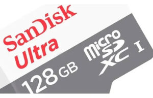 Cartão Micro Sd Sandisk Ultra 128 Gb Classe 10 P/ Celular