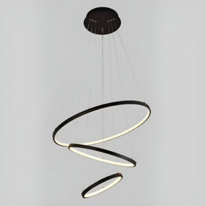 Lustre Moderno Pendente Led 3 Arcos 89W