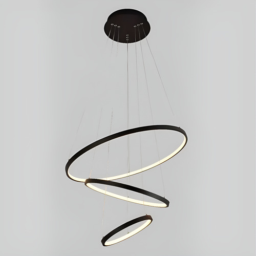 Lustre Moderno Pendente Led 3 Arcos 89W