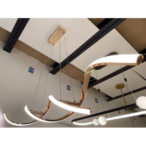Lustre Pendente Teto Sala Dna Led 35w 3 Em 1 Cinderella Rose 127/220v Rose Gold 127/220v Rose Gold