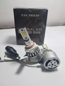 Par Lâmpada Super LED Farol Ultra Plus 6000K Branca HB3 9005