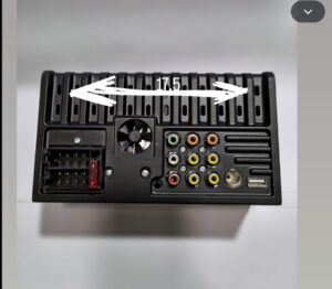 Central Multimídia 7” 2 Din T180 CarPlay Android Auto