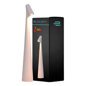Luminária De Mesa  Moderna Led Touch Branco Eclick Bivolt