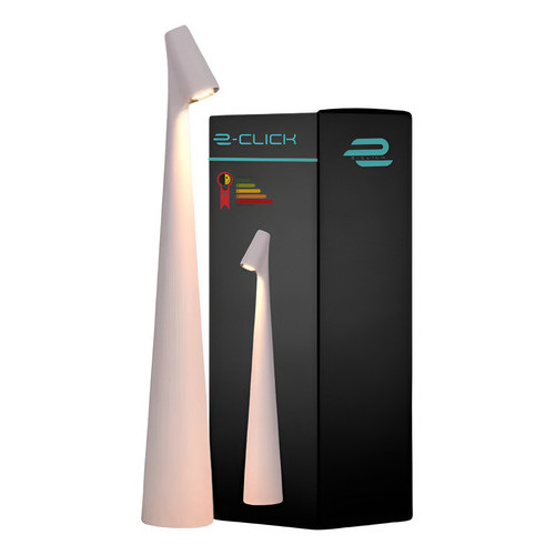 Luminária De Mesa  Moderna Led Touch Branco Eclick Bivolt