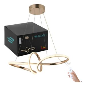 Lustre Pendente Led Decorativo Metalico  3 Temperaturas Bivolt