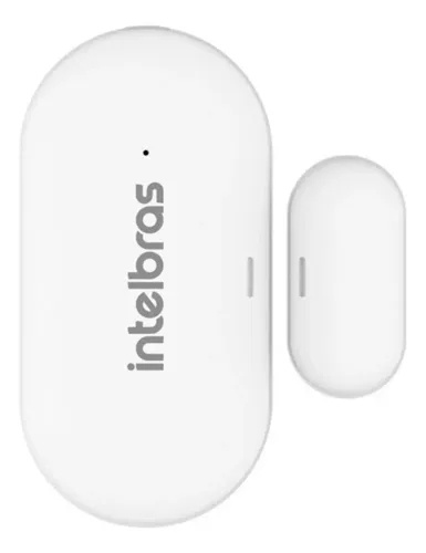 Sensor De Abertura Magnético Sem Fio Mibo Msa 1001 Intelbras Branco