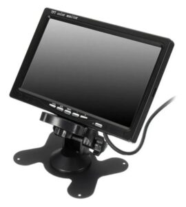 Monitor Veicular Fixo Tela 7 Polegadas