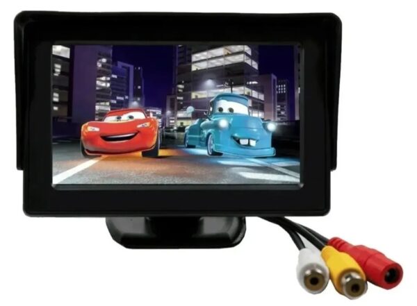 Monitor Veicular Fixo Tela 4.3 Polegadas