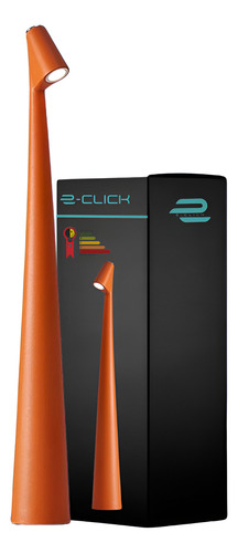 Luminária De Mesa Moderna Led Touch Eclick Bivolt Vermelho Vermelho Vermelho 127/220v