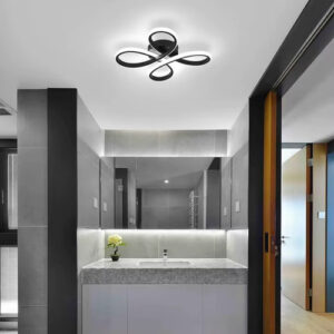 Plafon Led 3 Em 1 Bivolt 40w Decor Cincerella Preto 127/220v Preto