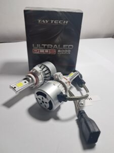 Par Lâmpadas Super LED Farol Ultra Plus 6000K Branca H16