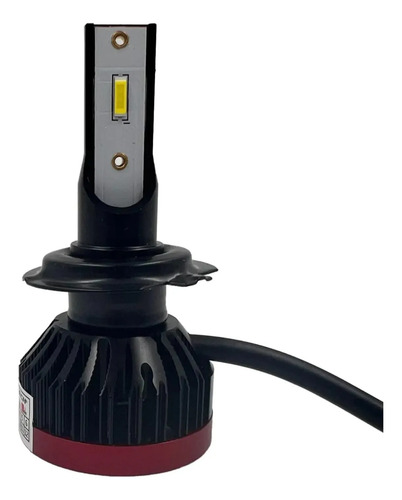 Lâmpada Automotiva Led Tay Tech H7 K2 Mini H7 Preto/vermelho Branco