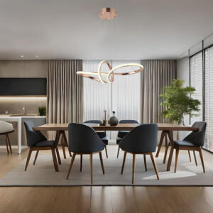 Lustre Pendente Luxo 3 Em 1  Com Controle Remoto Eclick