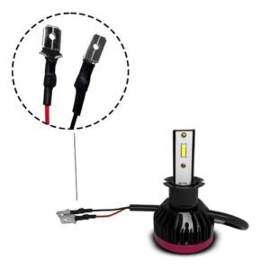 Kit 2 Conectores Para Lâmpadas Automotivas Smart Led K2 H1