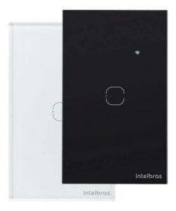 INTERRUPTOR SMART ZIGBEE TOUCH 1 PRETO EZS 1001 INTELBRAS
