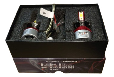 Lâmpada Smart Led H7 Tay Tech Premium 8000lm 6000k Smart Led