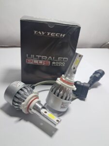 Par Lâmpada Super LED Farol Ultra Plus 6000K Branca HB3 9005