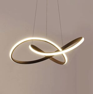 Lustre Pendente Led 45w 3 Em 1 Bivolt Cinderella Preto 127/220v Preto