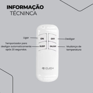 Luminária Sobrepor Plafon Led 3em1 Preto Com Controle Eclick