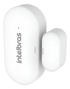 Sensor De Abertura Magnético Sem Fio Mibo Msa 1001 Intelbras Branco