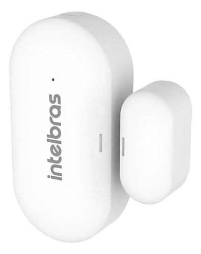 Sensor De Abertura Magnético Sem Fio Mibo Msa 1001 Intelbras Branco
