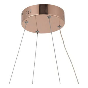 Lustre Pendente Nitrolux Lp-01r Rose Gold Led