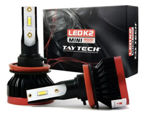 Lâmpada Led Tay Tech Premium K2 H3 6000k 9000lm H3 6000k