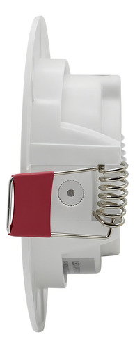 Spot 5w Led Redondo Direcionável Teto Branco Quente 127/220v