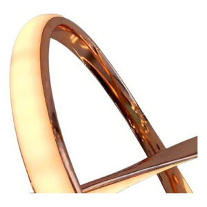 Lustre Pendente Nitrolux Lp-01r Rose Gold Led