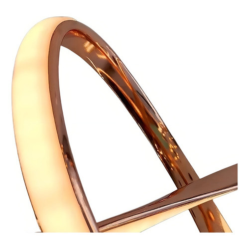 Lustre Pendente Nitrolux Lp-01r Rose Gold Led