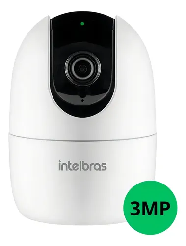Câmera Inteligente Wi-fi Smart 360° Im4 3mp Intelbras Branco