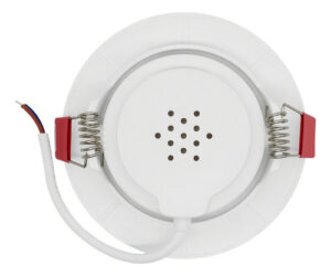 Spot 5w Led Redondo Direcionável Teto Branco Quente 127/220v