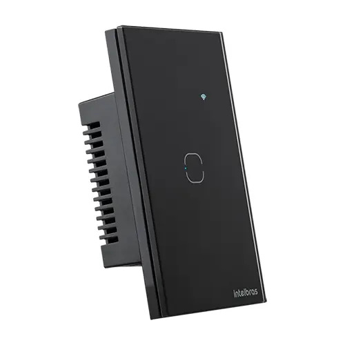 INTERRUPTOR SMART ZIGBEE TOUCH 1 PRETO EZS 1001 INTELBRAS
