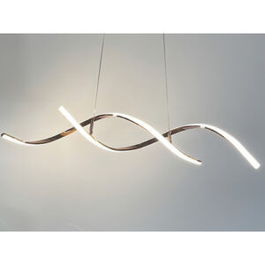 Lustre Pendente Teto Sala Dna Led 35w 3 Em 1 Cinderella Rose 127/220v Rose Gold 127/220v Rose Gold
