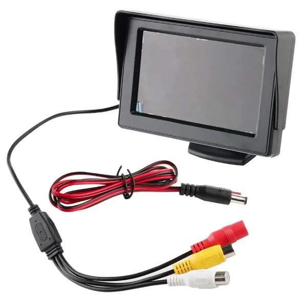 Monitor Veicular Fixo Tela 4.3 Polegadas