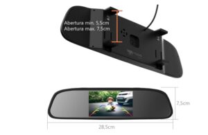 Retrovisor Interno Automotivo sem Câmera