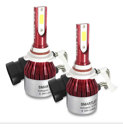 Lâmpada Tay Tech Ultra Led Hb4 - 9006 8000 Lúmens 6000k Hb4/9006