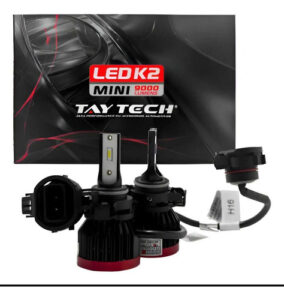 Lâmpada Led Tay Tech Smart K2 H16 9000 Lúmens 6000k