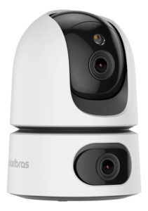 Câmera Inteligente 3mp Im4 Dual Full Color Intelbras Branco