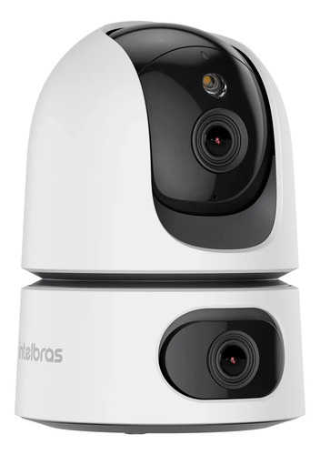 Câmera Inteligente 3mp Im4 Dual Full Color Intelbras Branco